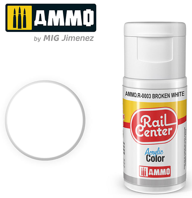 AMMO R-0003 | White (15 ML) | Acrylic Paints By Mig Jimenez