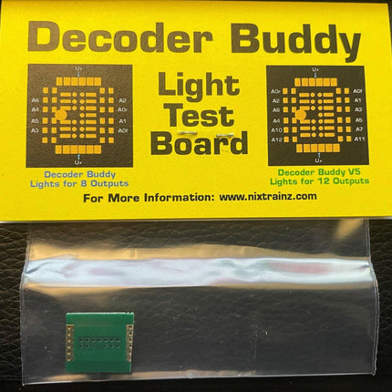 NixTrainz | Decoder Buddy Light Test Board
