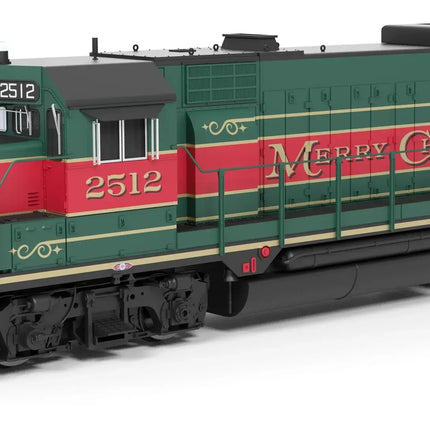 Broadway Limited 10026 | EMD GP35 Christmas Holiday Scheme DCC Ready | HO Scale