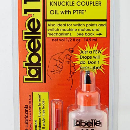 Labelle 112 | Knuckle Coupler Lubricant - 1/2oz 14.8mL | Multi Scale