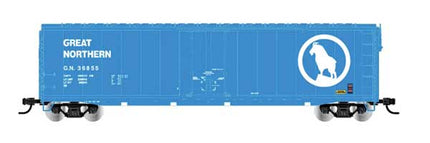 Rivarossi HR6634A 50' Plug-Door Boxcar No Roofwalk Great Northern #36885 HO scale