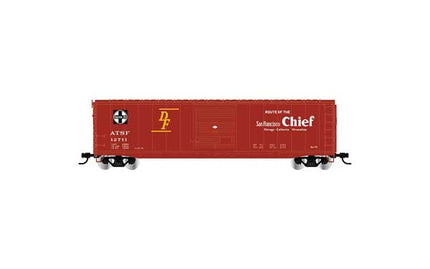 Rivarossi HR6661C 50' Single-Door Boxcar No Roofwalk Santa Fe #12746 HO scale