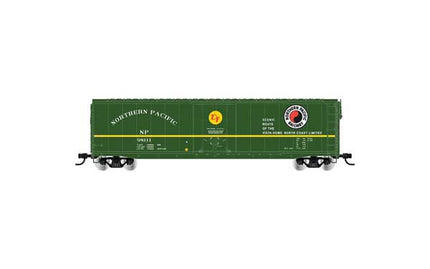 Rivarossi HR6665A 50' Plug-Door Boxcar No Roofwalk Northern Pacific #98111 HO scale