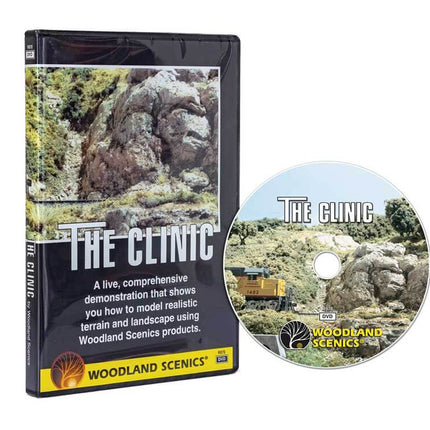 Woodland Scenics 970 | The Clinic – Model Railroad Scenery DVD | How-To Video