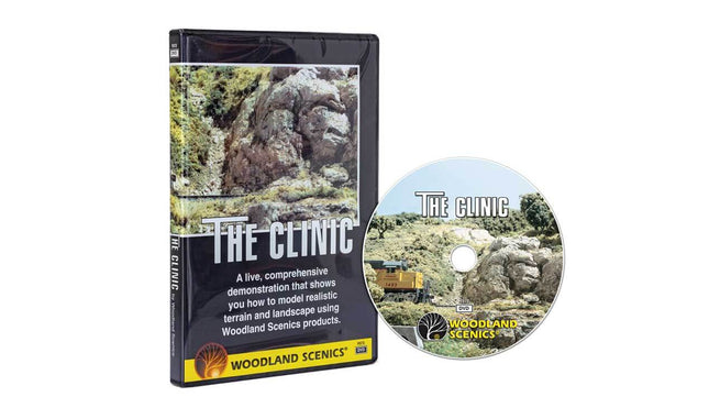 Woodland Scenics 970 | The Clinic – Model Railroad Scenery DVD | How-To Video