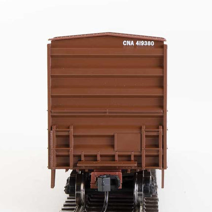 Walthers Mainline 910-1853 | 50' ACF Exterior Post Boxcar - Ready to Run - Canadian National CNA #419380 (Boxcar Red, Large Noodle Logo) | HO Scale