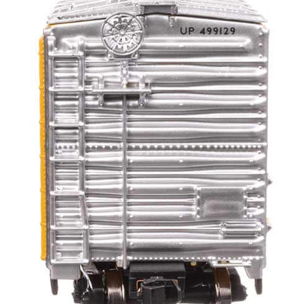 Walthers Mainline 50' insulated boxcar Union Pacific #499129 model on HO scale, ready for running layout.
