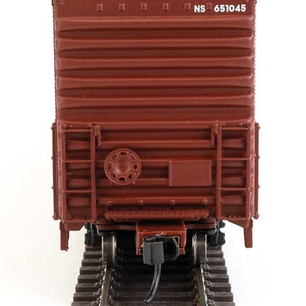 Walthers Mainline 910-3236 | 60' Pullman-Standard Auto Part Boxcar (10' and 6' doors) - Ready to Run - Norfolk Southern #651045 | HO Scale