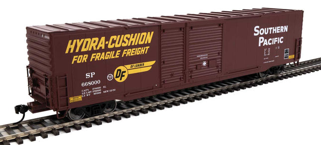 Walthers Mainline 910-3240 | 60' Pullman-Standard Auto Parts Boxcar (10' and 6' doors) - Ready to Run - Southern Pacific(TM) #668000 | HO Scale