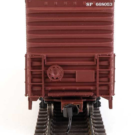 Walthers Mainline 910-3241 | 60' Pullman-Standard Auto Parts Boxcar (10' and 6' doors) - Ready to Run - Southern Pacific(TM) #668053 | HO Scale