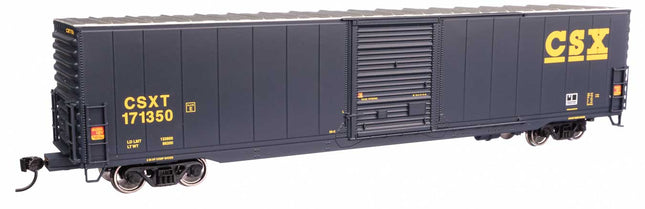 Walthers Mainline 910-3362 | 60' Pullman-Standard Single Door Auto Parts Boxcar - Ready to Run - CSXT #171350 | HO Scale