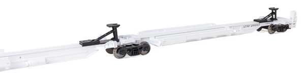 WalthersMainline 910-5261 | 263' Five-Unit All-Purpose 48' Spine Car - Santa Fe #298943 | HO Scale