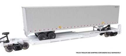 WalthersMainline 910-5261 | 263' Five-Unit All-Purpose 48' Spine Car - Santa Fe #298943 | HO Scale