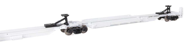 WalthersMainline 910-5262 | 263' Five-Unit All-Purpose 48' Spine Car - Santa Fe #298944 | HO Scale
