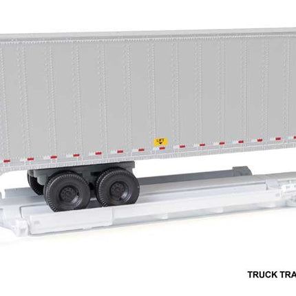 WalthersMainline 910-5262 | 263' Five-Unit All-Purpose 48' Spine Car - Santa Fe #298944 | HO Scale