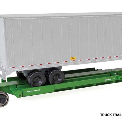 WalthersMainline 910-5263 HO 263' Five-Unit All-Purpose 48' Spine Car Burlington Northern #637501