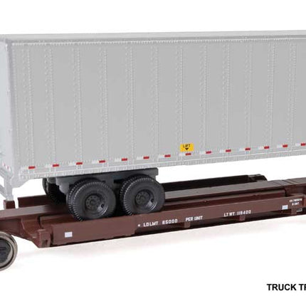 WalthersMainline 910-5266 HO 263' Five-Unit All-Purpose 48' Spine Car Conrail #790070