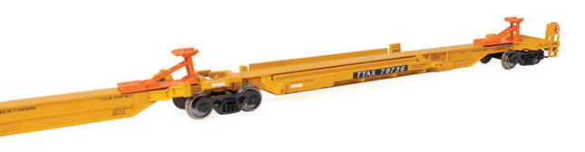 WalthersMainline 910-5268 HO 263' Five-Unit All-Purpose 48' Spine Car TTX #79736