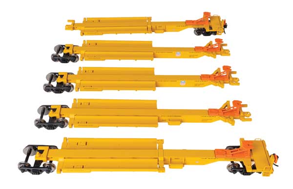 WalthersMainline 910-5269 263' Five-Unit All-Purpose Spine Car Union Pacific #252500 HO Scale