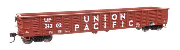 WalthersMainline 910-6089 HO scale 53 foot corrugated-side gondola, Union Pacific #31202