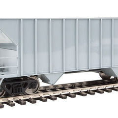WalthersMainline 910-6900 HO scale 34' Greenville 100-ton 2-bay hopper, undecorated