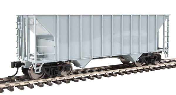 WalthersMainline 910-6900 HO scale 34' Greenville 100-ton 2-bay hopper, undecorated