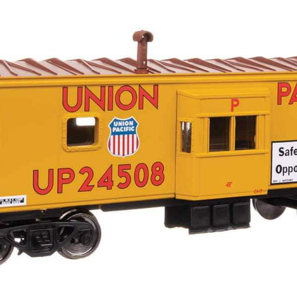 Walthers Mainline 910-8682 | International Bay Window Caboose - Ready to Run - Union Pacific UP #24554 | HO Scale