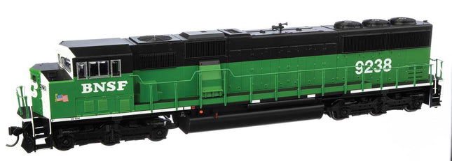 WalthersMainline 910-10316 | EMD SD60M with 3-Piece Windshield - Standard DC - Burlington Northern Santa Fe #9238 | HO Scale