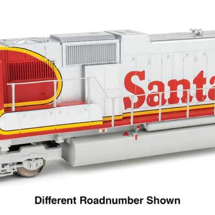 Walthers Mainline 910-11002 | EMD SD75M - Standard DC - Santa Fe #222 (red, silver, Superfleet) | HO Scale