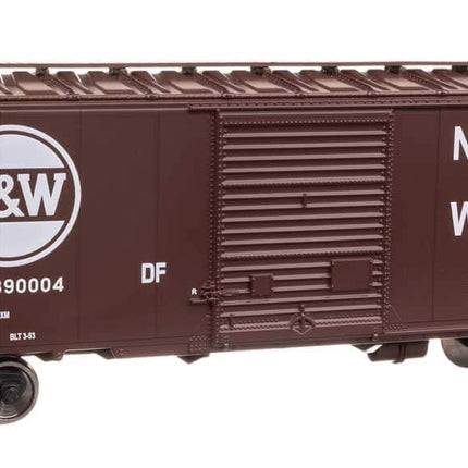 WalthersMainline 45216 | 40' ACF Welded Boxcar w/8' Youngstown Door - Ready to Run - Norfolk & Western #390004 | HO Scale