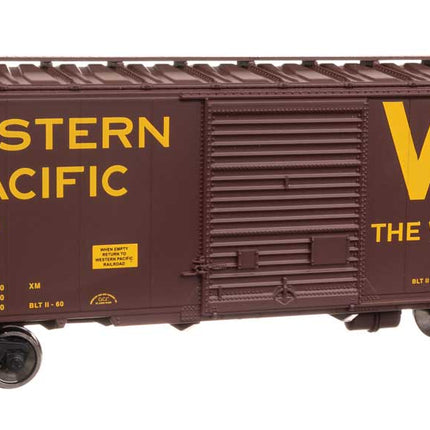 WalthersMainline 45224 | 40' ACF Welded Boxcar w/8' Youngstown Door - Ready to Run - Western Pacific(TM) #3421 | HO Scale