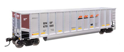 WalthersMainline 910-57200 50' Bethgon Coalporter Coal Gondola BNSF #670565 HO Scale