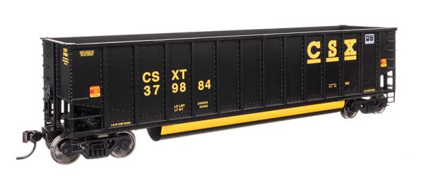 WalthersMainline 910-57204 50' Bethgon Coalporter Coal Gondola CSX #379884 HO Scale
