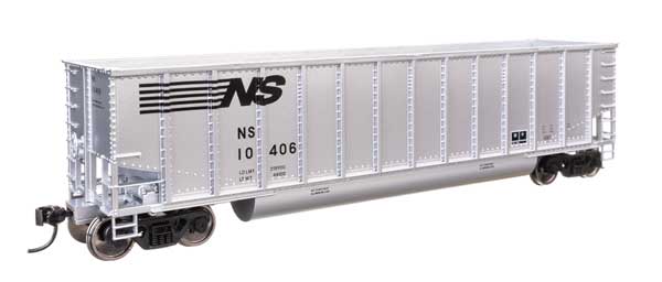 WalthersMainline 910-57213 50' Bethgon Coalporter Coal Gondola Norfolk Southern #10406 HO Scale