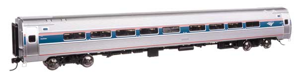 WalthersProto 920-12216 | 85' Amfleet I 84-Seat Coach - Lighted - Amtrak Phase VI (Decal, Unnumbered) | HO Scale