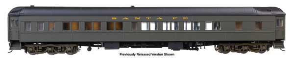 WalthersProto 920-17216 HO scale 82' Pullman Heavyweight 12-1 Sleeper, Santa Fe McGrady