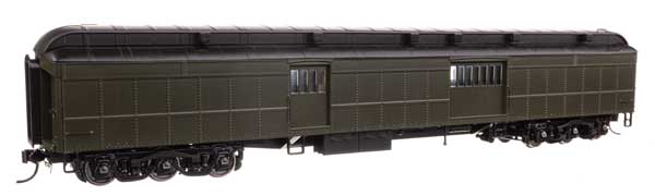 WalthersProto 920-17500 HO scale 70' Heavyweight Baggage Car, undecorated
