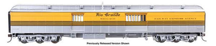 WalthersProto 920-17514 HO scale 70' Heavyweight Baggage Car, Denver & Rio Grande Western #763