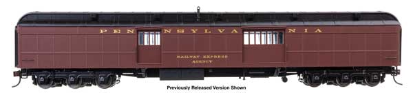 WalthersProto 920-17518 HO scale 70' Heavyweight Baggage Car, Pennsylvania Railroad #5680