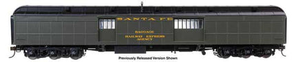 WalthersProto 920-17520 HO scale 70' Heavyweight Baggage Car, Santa Fe #1860