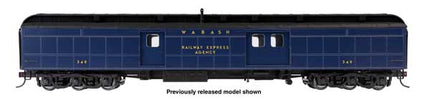 WalthersProto 920-17523 HO scale 70' Heavyweight Baggage Car, Wabash #367
