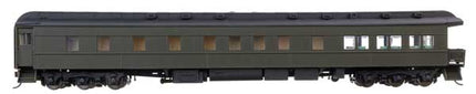 WalthersProto 920-19700 HO scale 82' Pullman Heavyweight 3-2 Observation-Lounge, undecorated