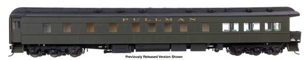 WalthersProto 920-19711 HO scale 82' Pullman Heavyweight 3-2 Observation-Lounge, Pullman Central City