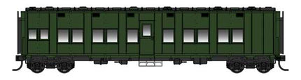 WalthersProto 920-27800 HO scale Pullman-Standard Troop Sleeper Car - Standard, undecorated