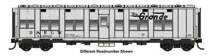 WalthersProto 920-27805 HO scale Pullman-Standard Troop Sleeper Car - Standard, Denver & Rio Grande Western #AX2410