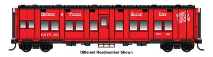 WalthersProto 920-27806 HO scale Pullman-Standard Troop Sleeper Car - Standard, Detroit & Toledo Shore Line #155