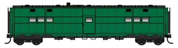 WalthersProto 920-27900 HO scale ACF-Built Troop Kitchen Car - Standard, undecorated
