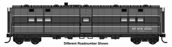 WalthersProto 920-27904 HO scale ACF-Built Troop Kitchen Car - Standard, SPMW #4521