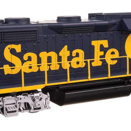 WalthersProto EMD GP35 Phase II model in Santa Fe livery, HO scale diesel locomotive for collectors.