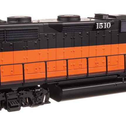 WalthersProto HO scale EMD GP35 Phase II locomotive model Milwaukee Road #1510, featuring LokSound 5 sound and DCC.